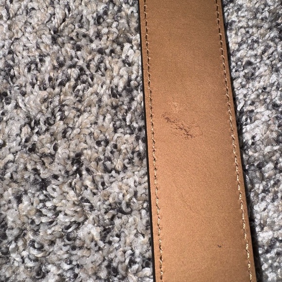 Fendi White FF Embossed Leather Belt Strap NWT | Made in Italy | 38” - Picture 9 of 12